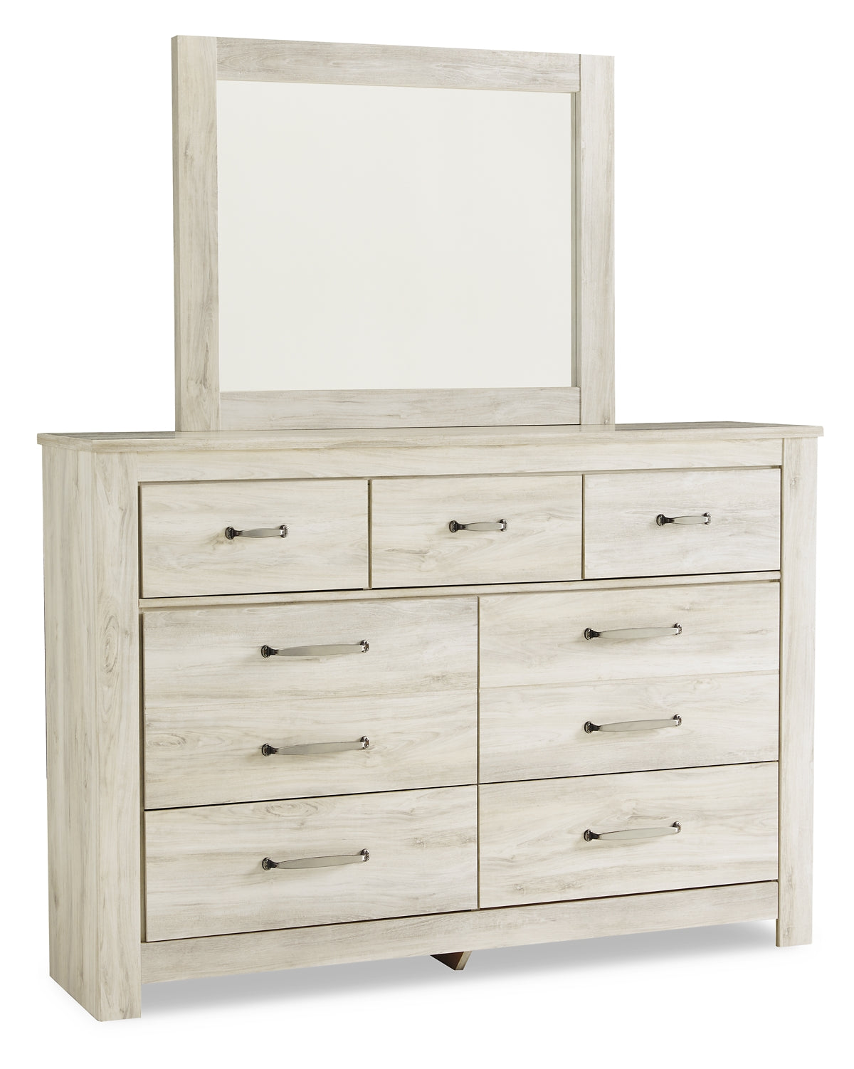 Bellaby Panel Bed With Mirrored Dresser, Chest And Nightstand - Premier Furniture & Mattress
