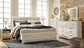 Bellaby Panel Bed With Mirrored Dresser, Chest And Nightstand - Premier Furniture & Mattress