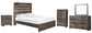 Drystan Panel Bed With Mirrored Dresser, Chest And Nightstand - Premier Furniture & Mattress