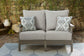 Visola Outdoor Sofa and Loveseat with Coffee Table - Premier Furniture & Mattress