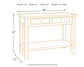 Bolanburg Sofa Table - Premier Furniture & Mattress