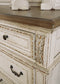 Realyn King Upholstered Panel Bed with Mirrored Dresser - Premier Furniture & Mattress