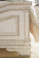 Realyn King Upholstered Panel Bed with Mirrored Dresser - Premier Furniture & Mattress