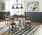 Valebeck Counter Height Dining Table and 4 Barstools - Premier Furniture & Mattress