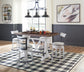 Valebeck Counter Height Dining Table and 4 Barstools - Premier Furniture & Mattress