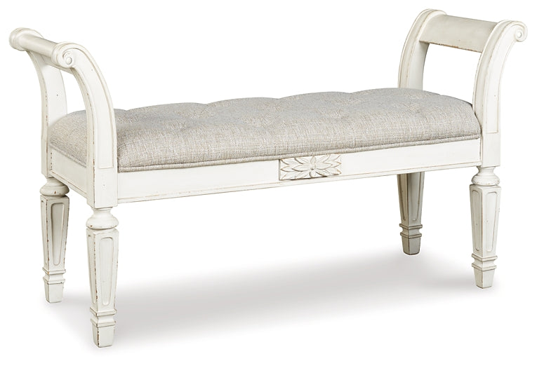 Realyn Accent Bench - Premier Furniture & Mattress