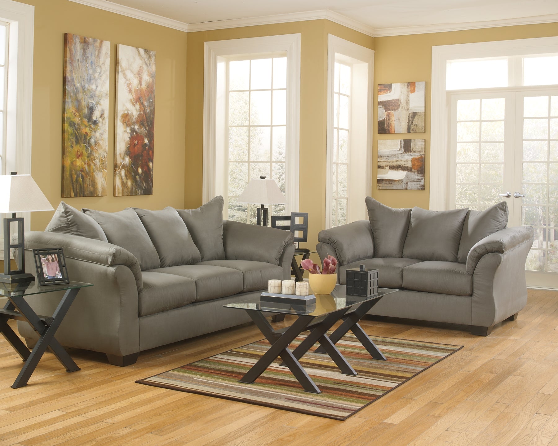 Darcy Sofa and Loveseat - Premier Furniture & Mattress