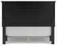 Lanolee Queen Panel Bed with Mirrored Dresser, Chest and 2 Nightstands