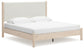 Cadmori  Upholstered Panel Bed