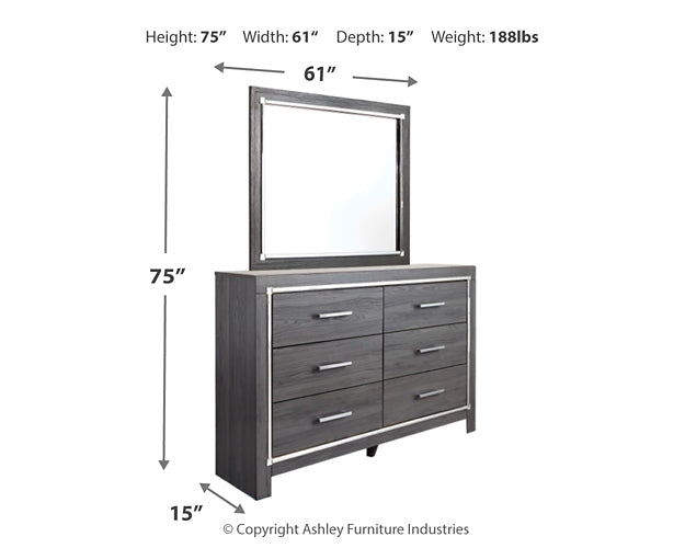 Lodanna Dresser and Mirror - Premier Furniture & Mattress
