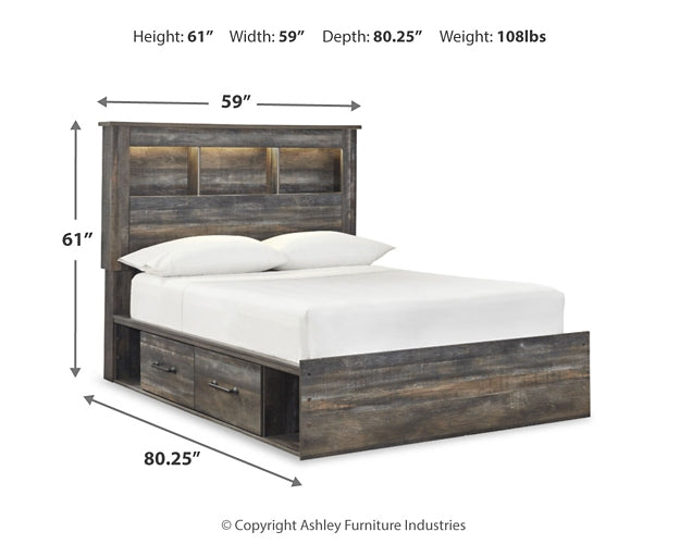 Drystan Bookcase Bed - Premier Furniture & Mattress