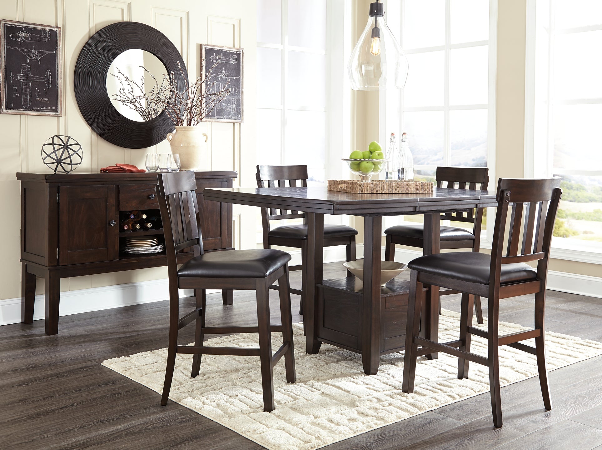 Haddigan Dining Room Server - Premier Furniture & Mattress