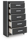 Zuraleus Five Drawer Chest
