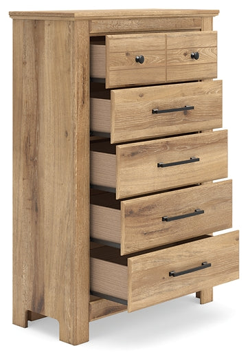 Makidern Five Drawer Chest