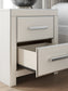 Zuraleus Queen Upholstered Panel Bed, Dresser, Mirror and Nightstand
