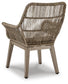 Beach Front Arm Chair With Cushion (2/CN)