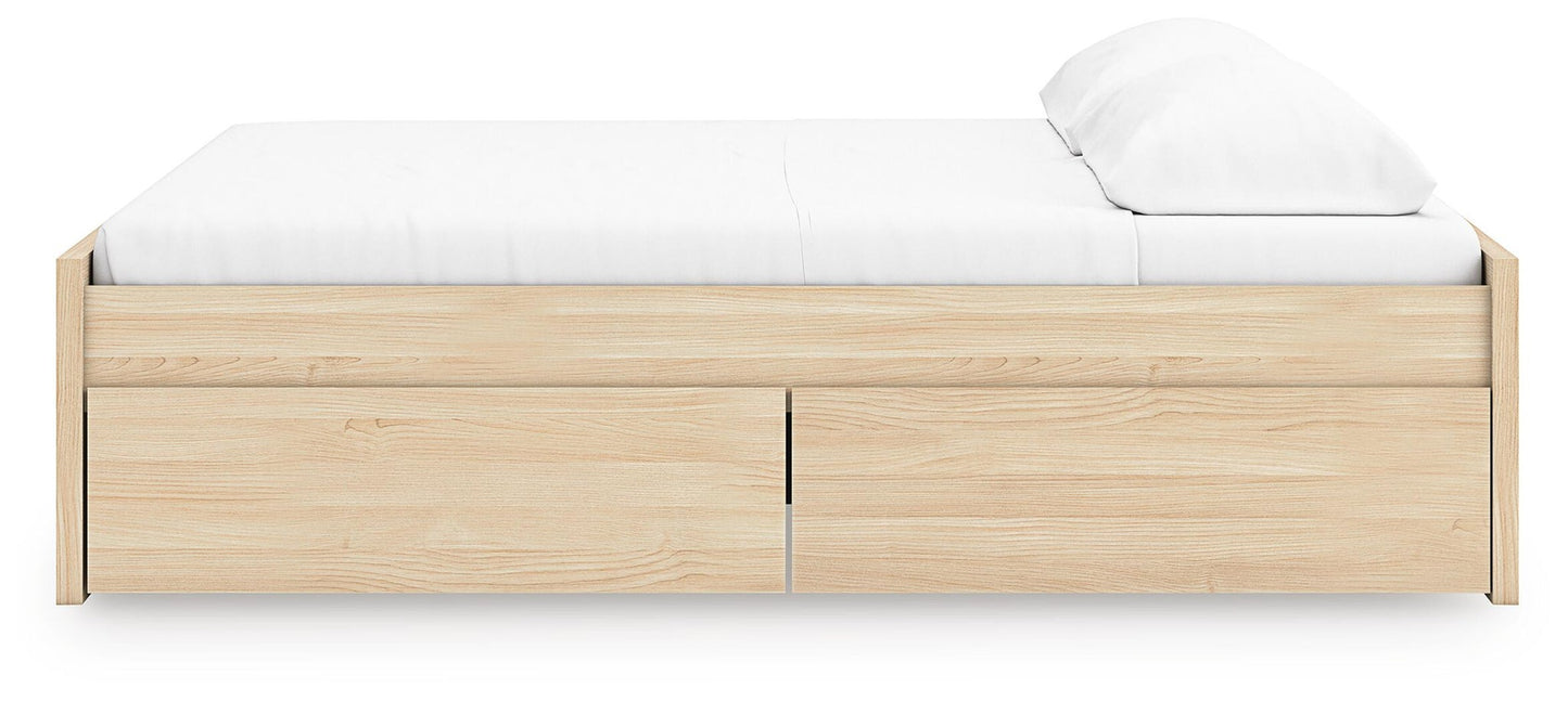 Onita King Platform Bed with 2 Side Storage