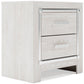 Altyra Queen Bookcase Headboard Bed with Mirrored Dresser, Chest and Nightstand