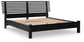 Danziar Queen Slat Panel Bed, Dresser and Mirror