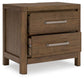 Cabalynn King Upholstered Bed with Mirrored Dresser, Chest and Nightstand
