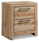 Hyanna Queen Panel Storage Bed with 1 Under Bed Storage Drawer, Dresser, Mirror, Chest and Nightstand