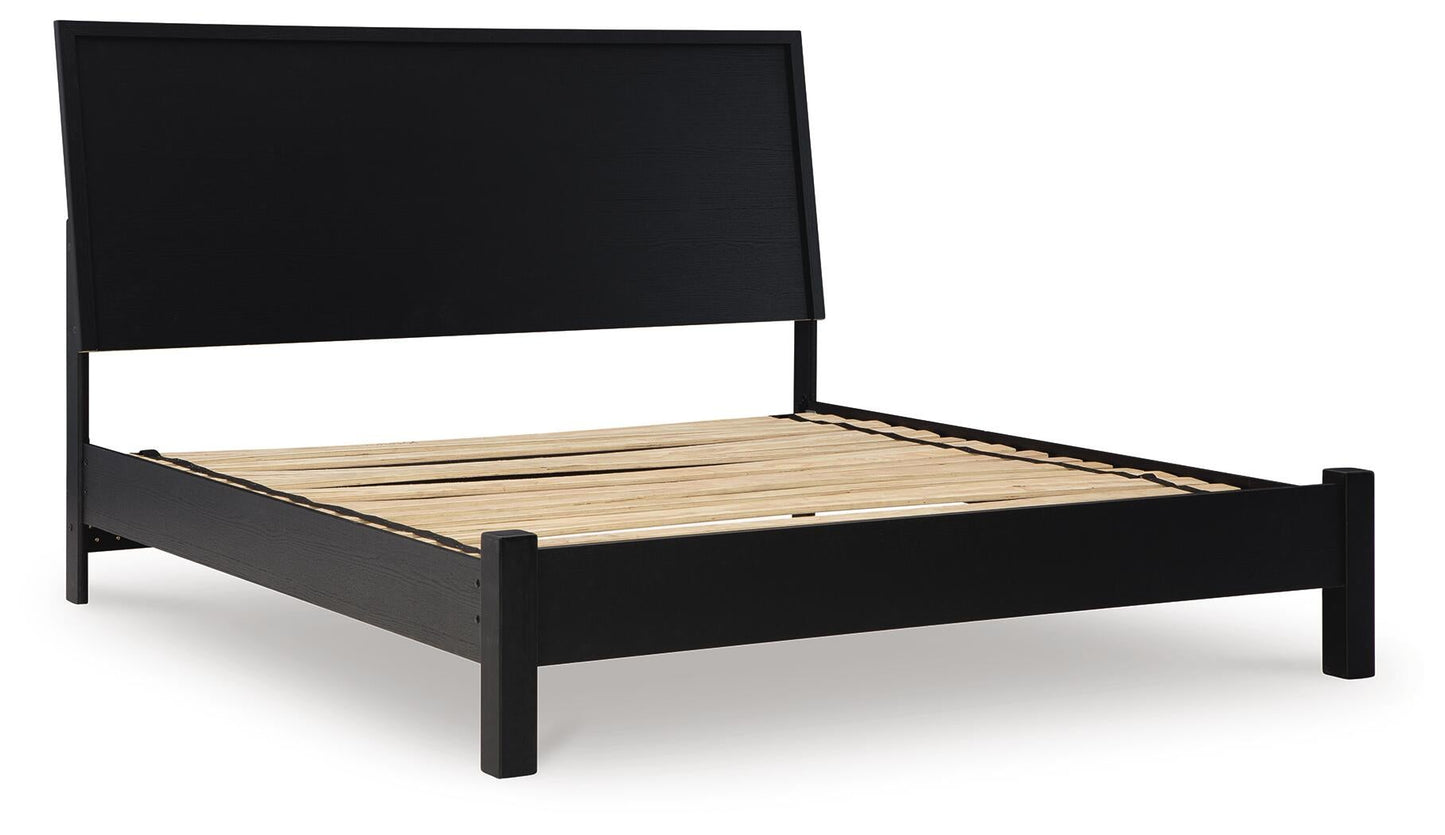 Danziar Queen Panel Bed, Dresser, Mirror, Chest and Nightstand