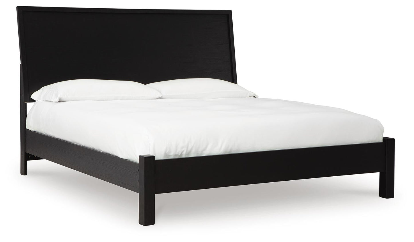 Danziar Queen Panel Bed, Dresser, Mirror, Chest and Nightstand