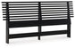 Danziar Queen Slat Headboard, Dresser, Mirror, Chest and Nightstand