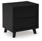 Danziar Queen Slat Headboard, Dresser, Mirror, Chest and Nightstand