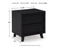 Danziar Queen Slat Headboard, Dresser, Mirror, Chest and Nightstand