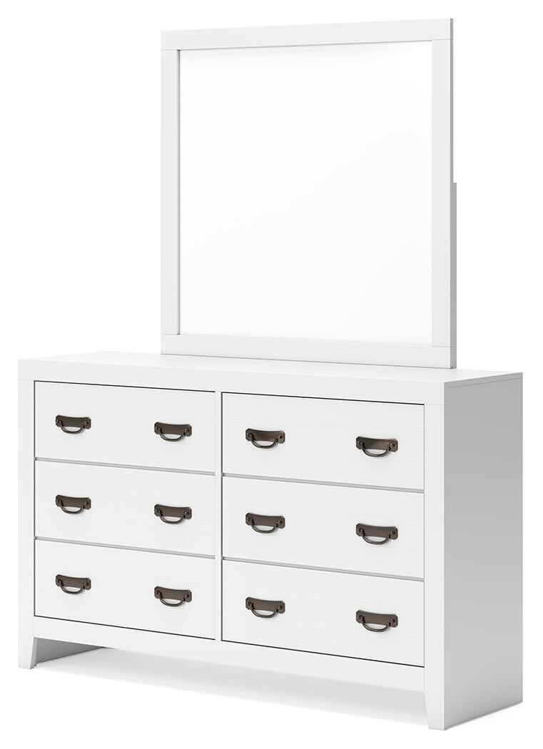 Binterglen Queen Panel Bed, Dresser, Mirror, Chest and Nightstand