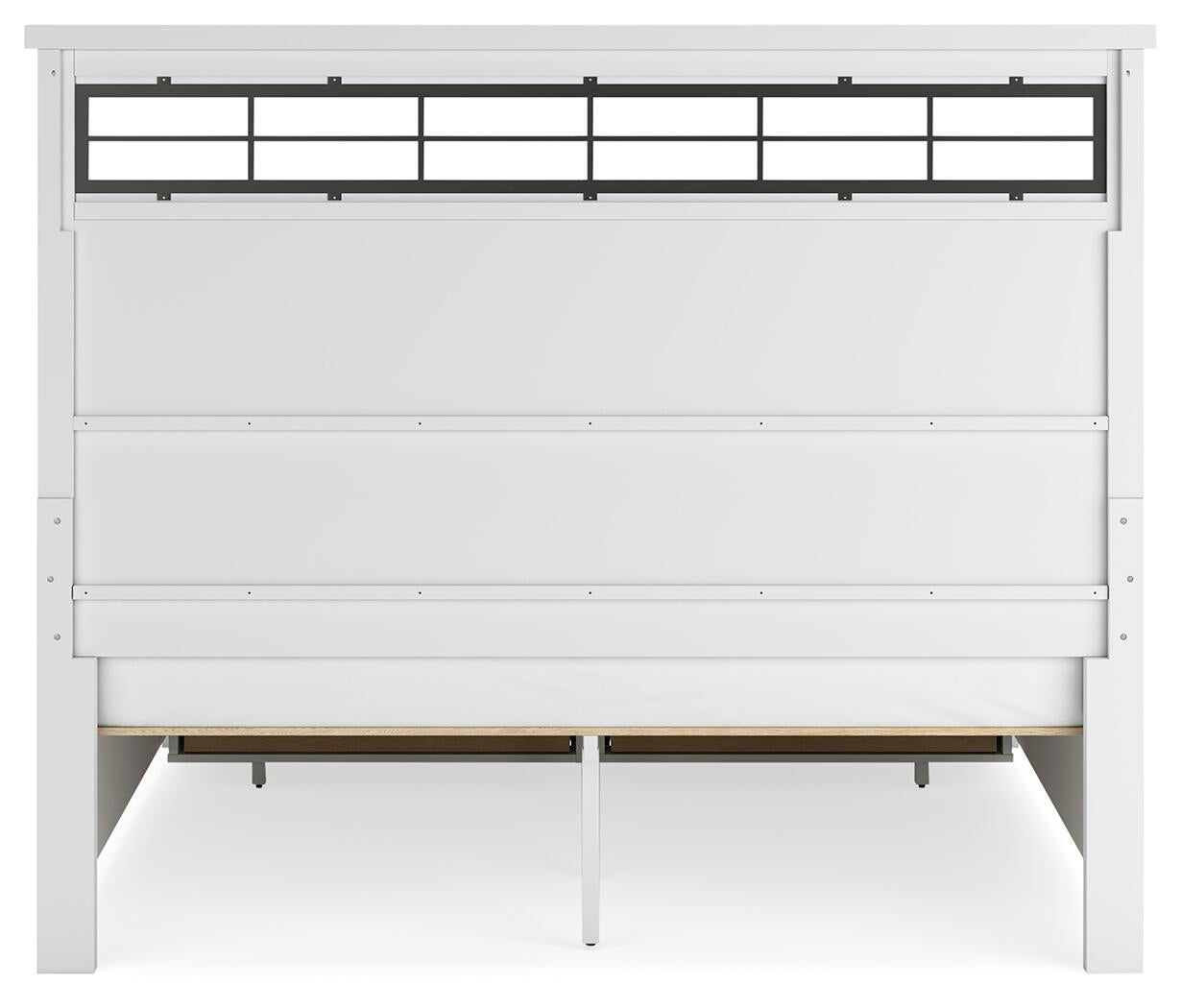 Ashbryn King Panel Storage Bed, Dresser, Mirror and Nightstand