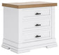 Ashbryn King Panel Storage Bed, Dresser, Mirror and Nightstand