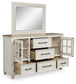 Shaybrock Queen Panel Bed, Dresser and Mirror