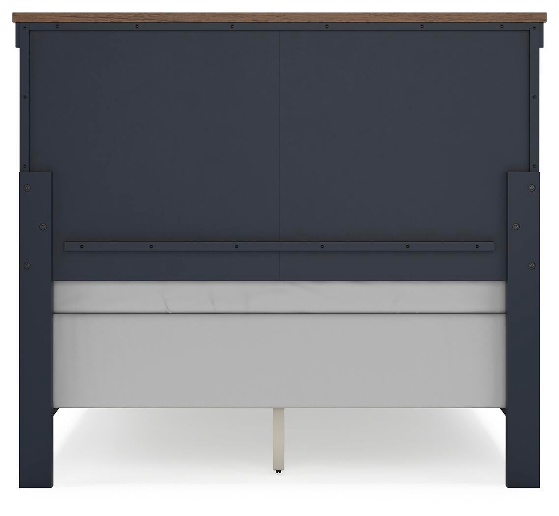 Landocken Full Panel Bed, Dresser and Mirror