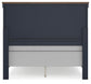 Landocken Full Panel Bed, Dresser and Mirror