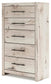 Lawroy King Panel Headboard, Dresser, Mirror, Chest and Nightstand