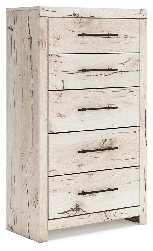 Lawroy Full Panel Headboard, Dresser, Mirror, Chest and Nightstand
