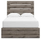 Graystorm Full Panel Bed with Storage, Dresser, Mirror, Chest and Nightstand