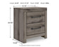Graystorm Full Panel Bed with Storage, Dresser, Mirror, Chest and Nightstand