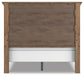 Feddinger Queen Panel Bed with Mirrored Dresser, Chest and Nightstand