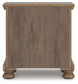 Feddinger Queen Panel Bed with Mirrored Dresser, Chest and Nightstand