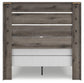 Graystorm Full Panel Bed, Dresser, Mirror and Nightstand