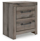 Graystorm King Panel Bed, Dresser, Mirror and Nightstand