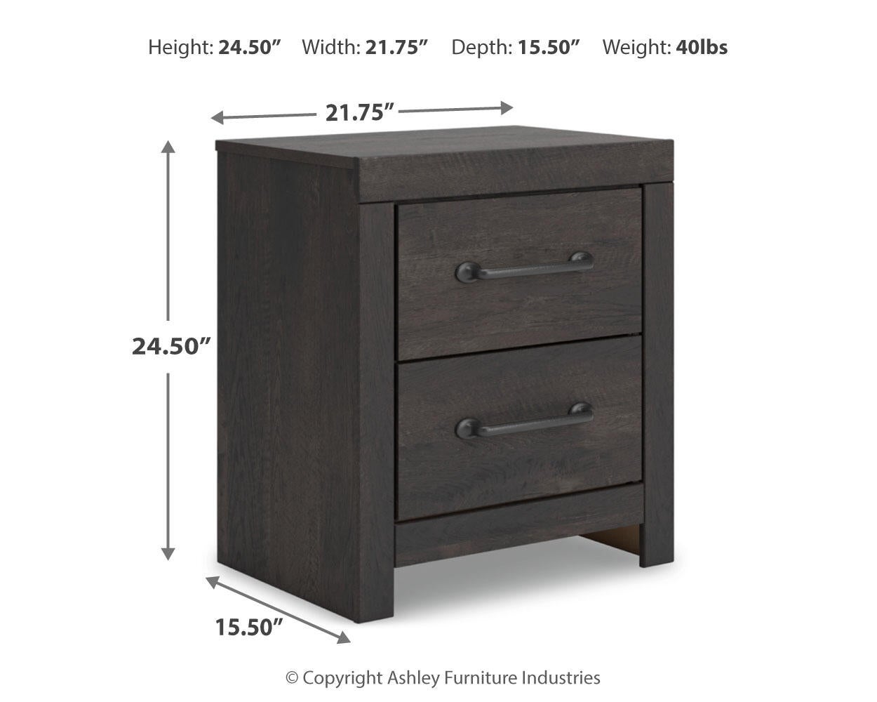 Hollivern King Panel Bed, Dresser, Mirror, Chest and Nightstand
