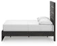 Hollivern Full Panel Storage Bed, Dresser and Mirror