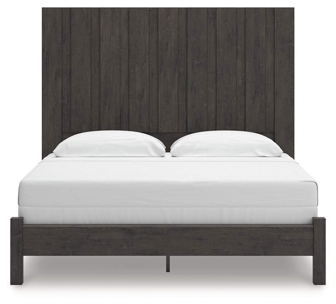 Fraluna King Panel Bed, Dresser and Mirror