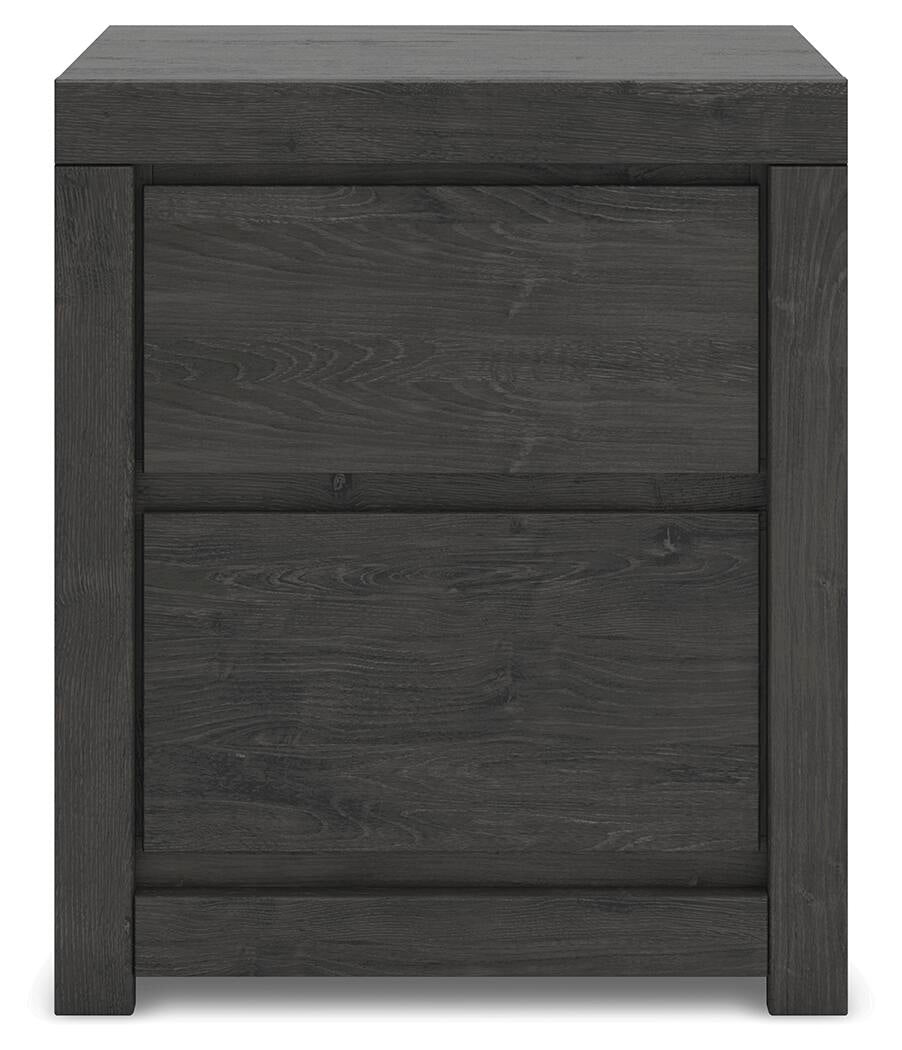 Fraluna Queen Panel Storage Bed, Dresser, Mirror, Chest and Nightstand