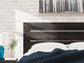 Hollivern King Panel Bed, Dresser, Mirror and Nightstand