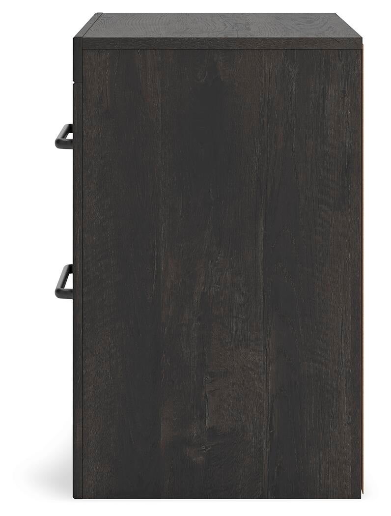 Hollivern King Panel Bed, Dresser, Mirror and Nightstand